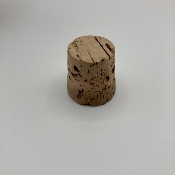 Unique Vintage Rare Pottery Jug Clay Whiskey Jug With Cork Stopper Singed Bottom - Picture 7 of 7